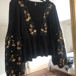 Anthropology festive top